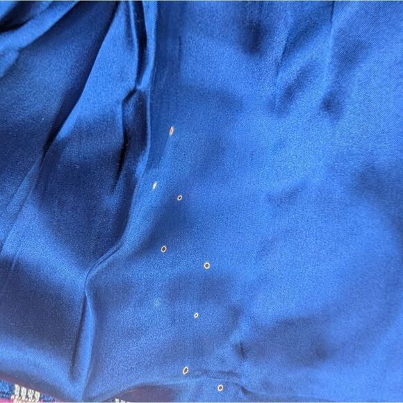 Gucci Pink and Blue Pleated Pencil Skirt - Picture 6 of 7